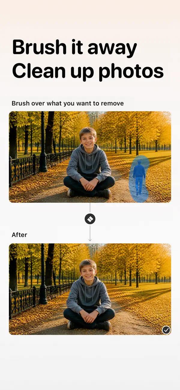 Remove passersby – Styart screenshot
